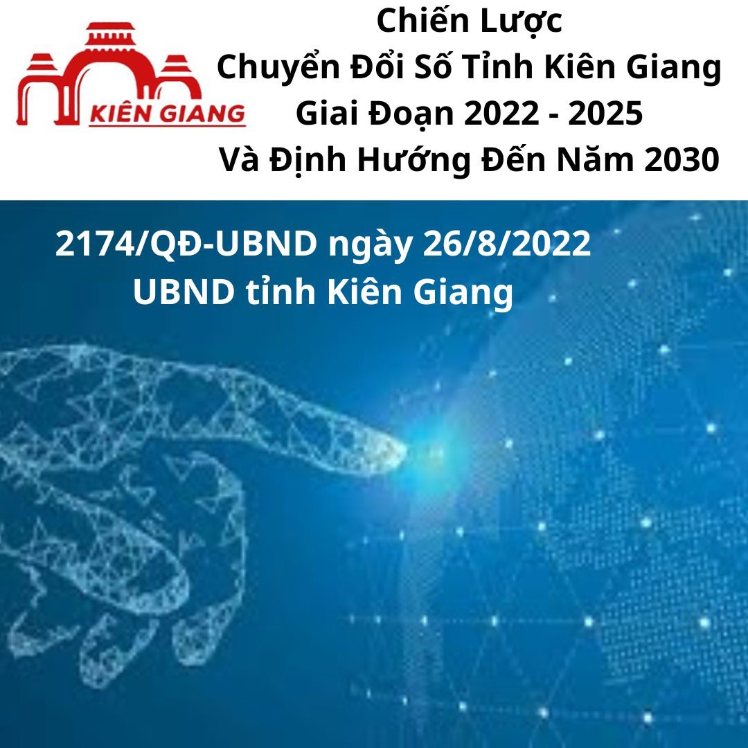 Kiên Giang: Chiến Lược Chuyển Đổi Số Giai Đoạn 2022 - 2025 Và Định Hướng Đến Năm 2030 | 2174/QĐ-UBND 2022